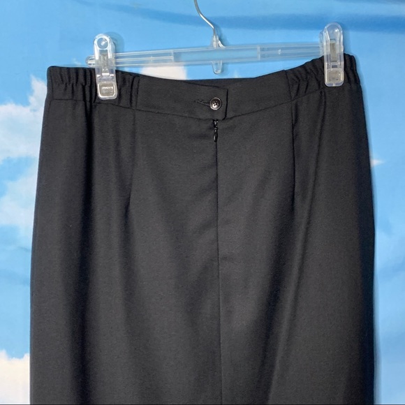 Collections Internationale-Black MidiSkirt size 10 - Picture 7 of 12